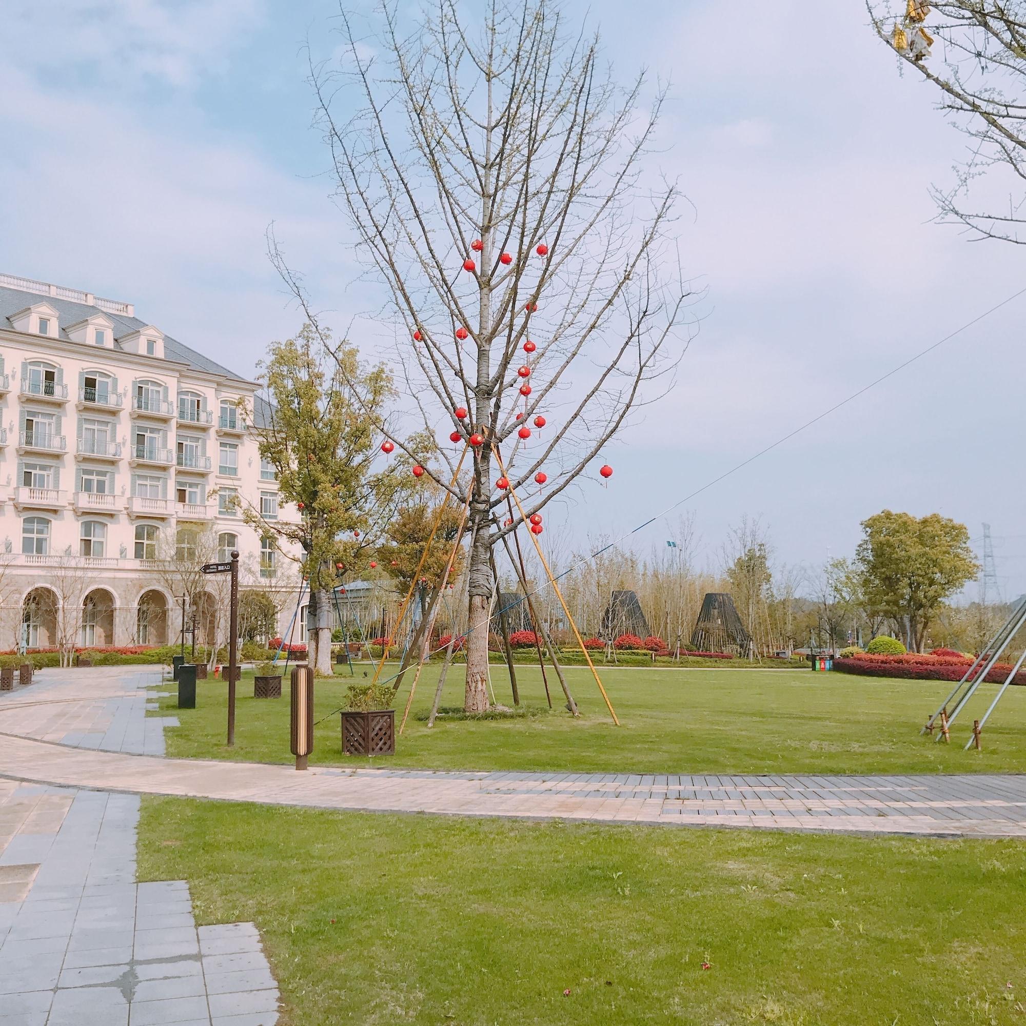 Hilton Garden Inn Hangzhou Lu'Niao Anji Exterior foto